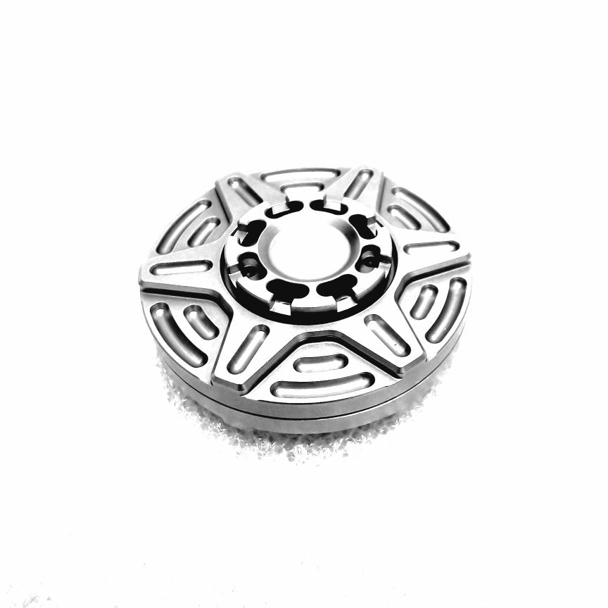 Fidget Spinner Stainless Steel Decompression Toy Gift