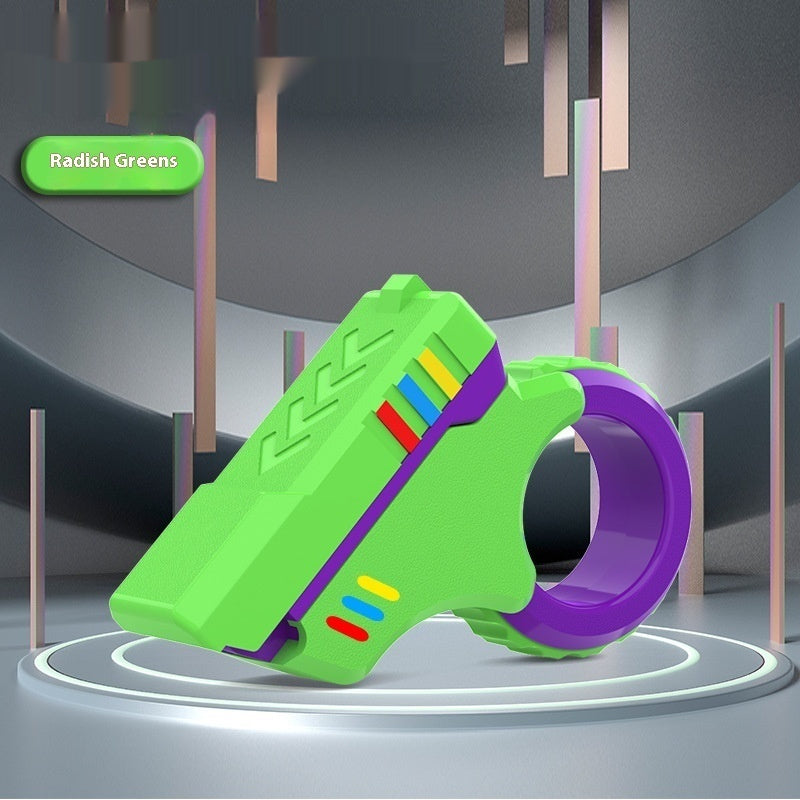 Decompression Toy Magnetic Suction Plus Ratchet EDC Paragraph Tide Composite Push Card Multifunctional