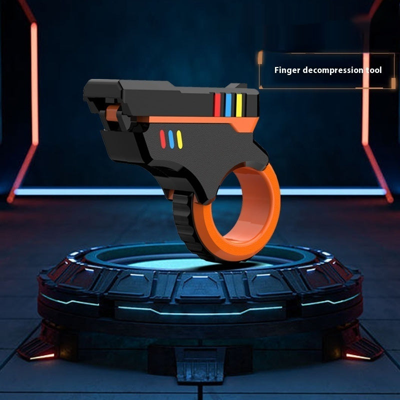 Decompression Toy Magnetic Suction Plus Ratchet EDC Paragraph Tide Composite Push Card Multifunctional