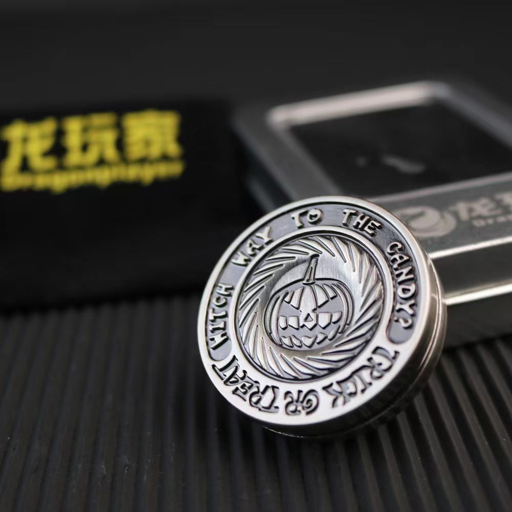 Milk-in-water Pumpkin EDC Push Brand Black Gold Decompression Artifact Toy