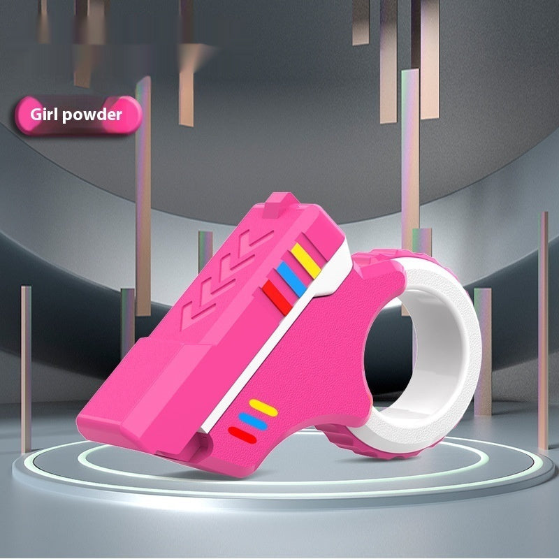 Decompression Toy Magnetic Suction Plus Ratchet EDC Paragraph Tide Composite Push Card Multifunctional