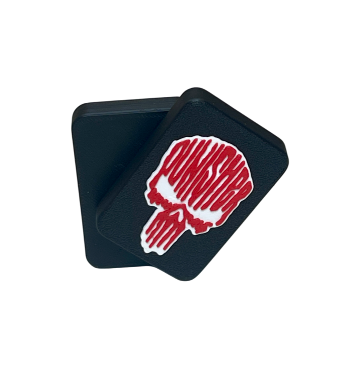 PunishSlide™ 22X – Magnetic Fidget Slider (Red Skull Edition)