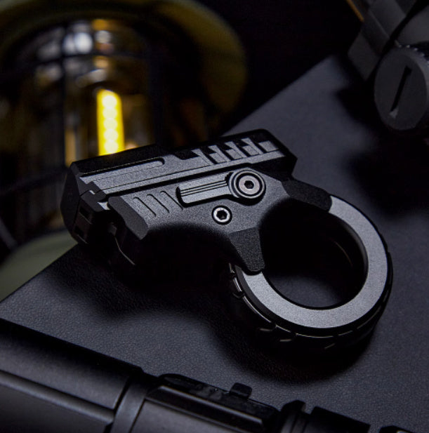 Titanium Alloy Metal Black Technology Decompression Toy