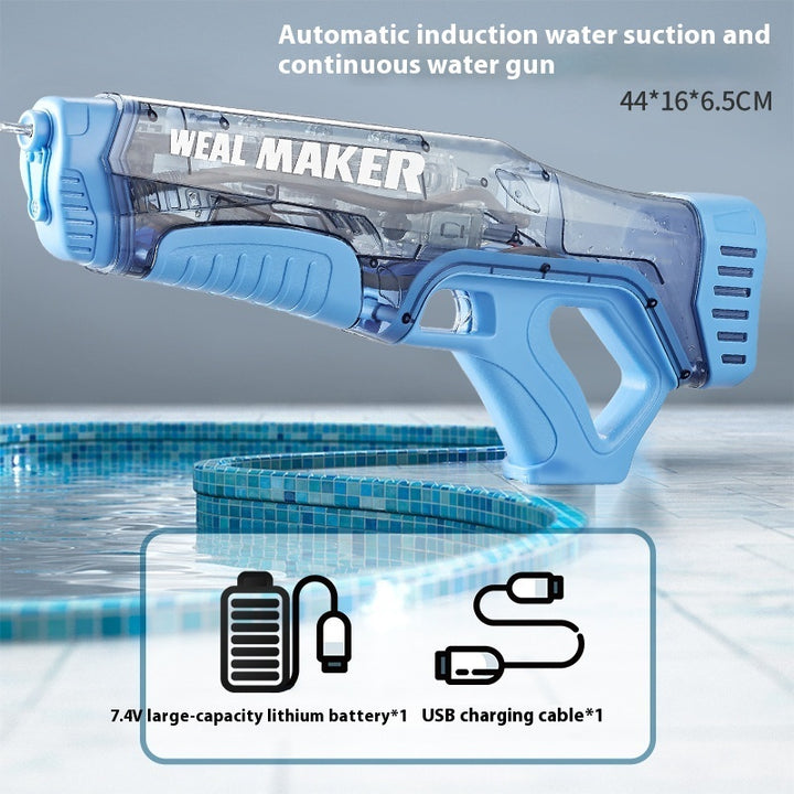 Dinosaur Electric Water Gun Waterproof Automatic Water-absorbing Water-playing Toy