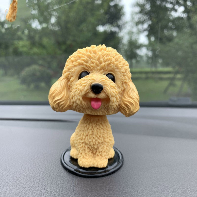 Car Decorations Shaking His Head Dog Car Accessories