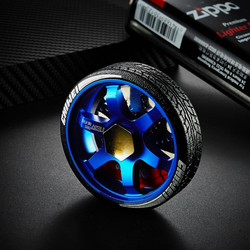 Aluminum Alloy Wheel Hub Fingertip Gyro EDC Decompression Decompression Ornaments