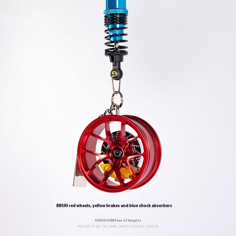 Wheel Hub Car Pendant Pendant Ornament Key Hanger