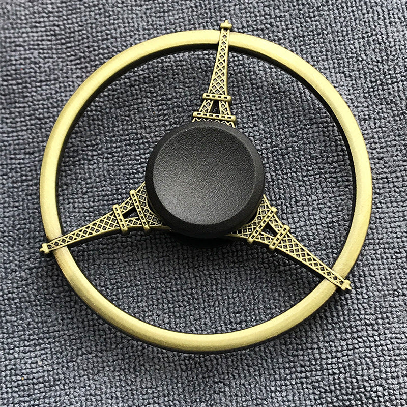 Bronze Alloy Fingertip Gyro Relieving Spinning Top Rotating Hand Spinner