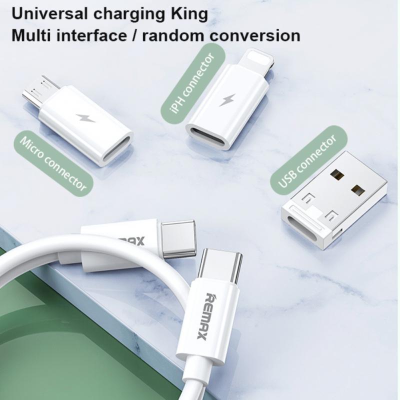 Iphone60W Fast Charge Data Cable Hidden Multifunctional Type-c 3-in-1