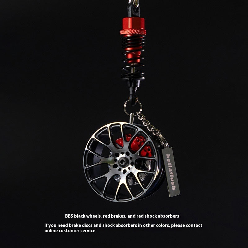 Wheel Hub Car Pendant Pendant Ornament Key Hanger