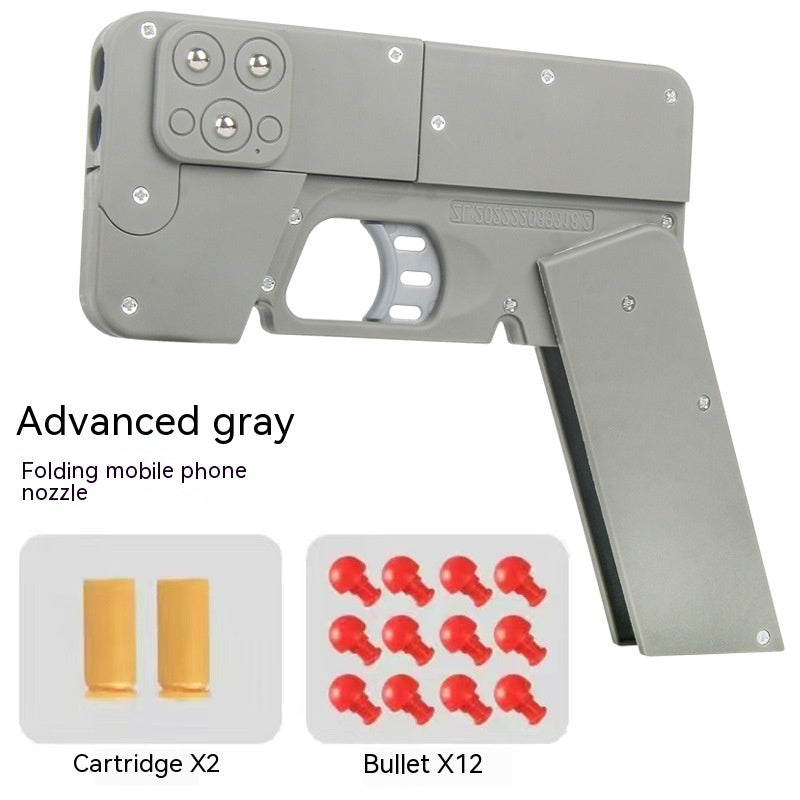 Folding Mobile Phone Gun Deformation Spray