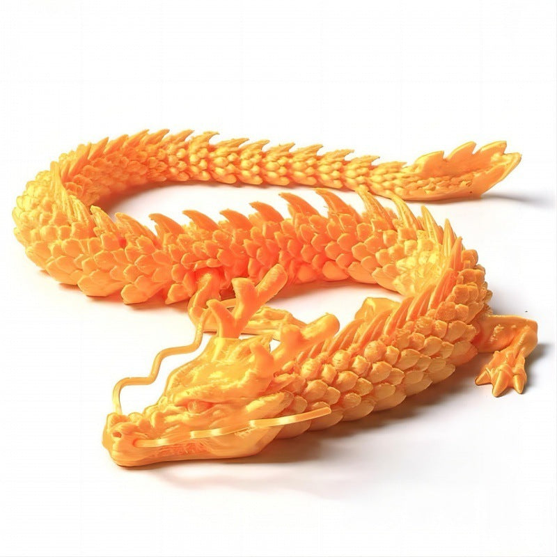 Chinese Dragon Gift 3D Printing Creative Hand-made Car Decoration