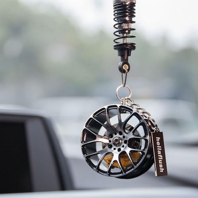 Wheel Hub Car Pendant Pendant Ornament Key Hanger