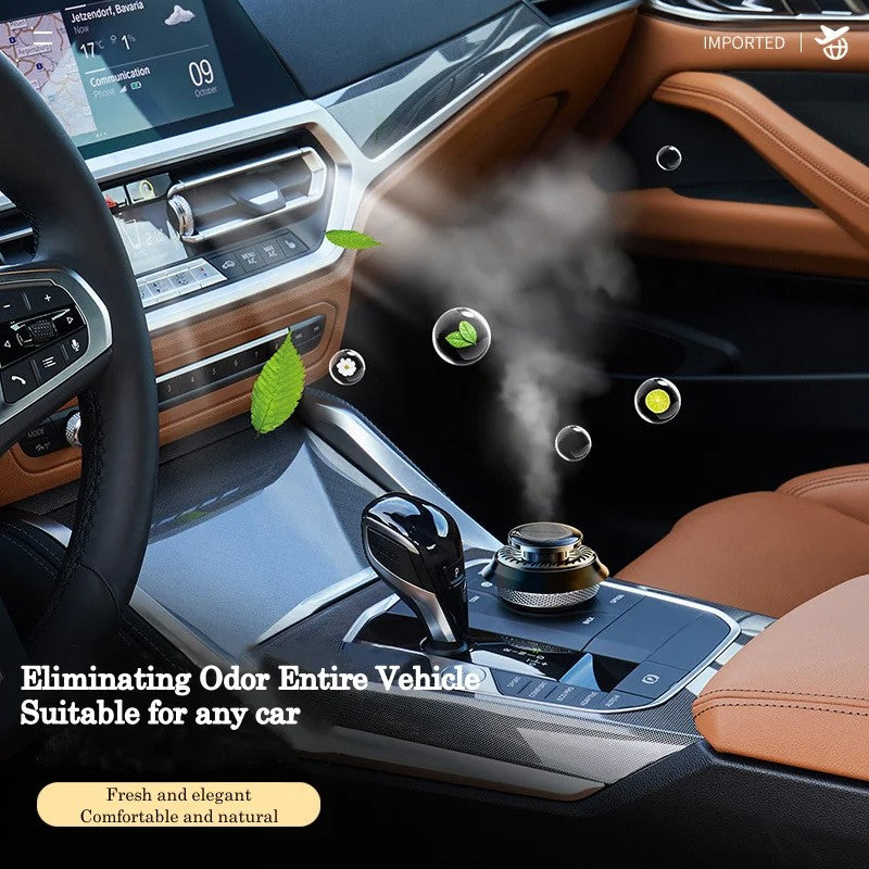 Car Air Freshener - Solar Powered Car Fragrance Perfume Diffuser