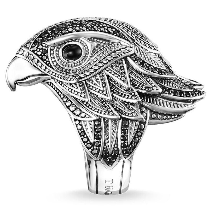 Hip Hop Male Viking Fortune Bird Eagle Ring