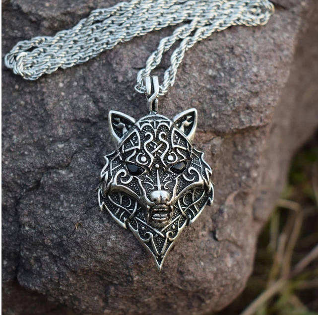 Toke Wolf Viking Pendant