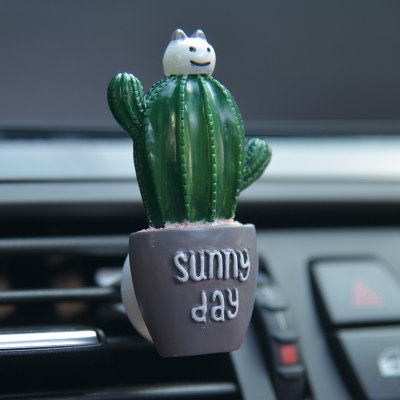 Car Air Freshener Plants Perfume Vent Outlet Air Conditioning Fragrance Clip Cute Creative Ornaments Interior Auto Accessories