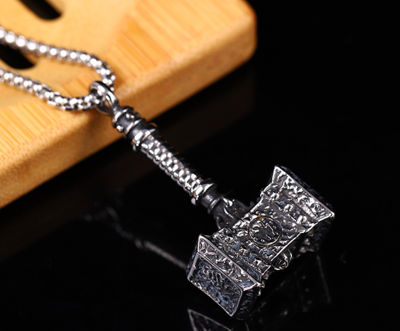 Mjolnir Pendant Necklace