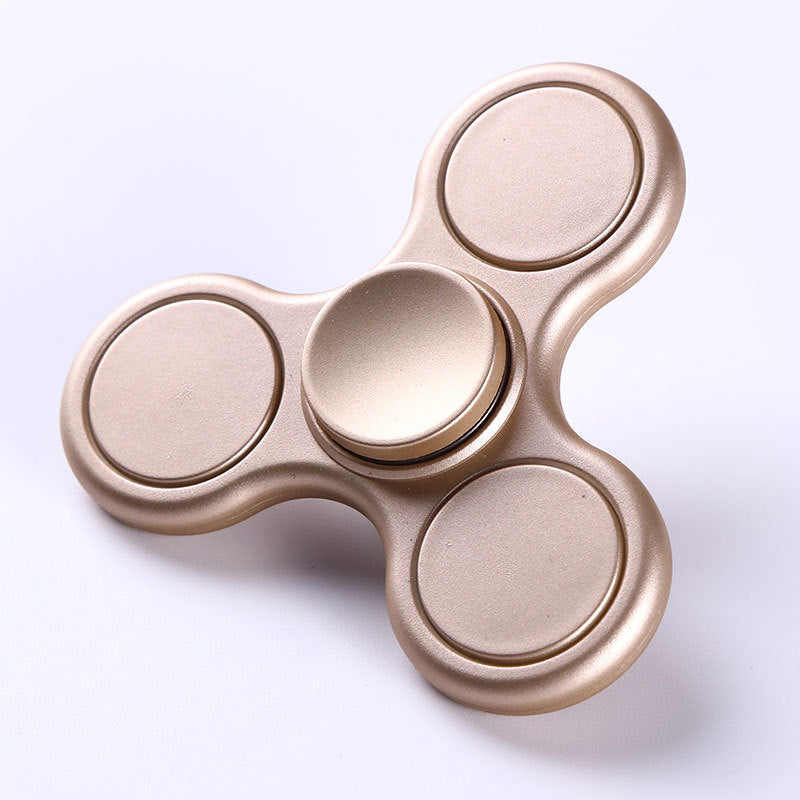 Fidget Spinner Mini Child Nano Bearing Triangle Fingertip Spinner Brass