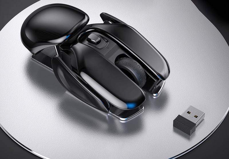 Stealth Glide: Rechargeable Wireless Gaming Mouse - The Ultimate in Silent Precision!