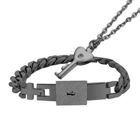 Men And Women Couple Interlocking Bracelet