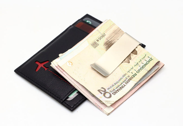 Leather Wallet Small Card Bag Card Holder Driver'S License Folder Wallet Send Shielding Nfc Anti-Theft Brush Rfid Anti-Flash Payment Small Card Holder