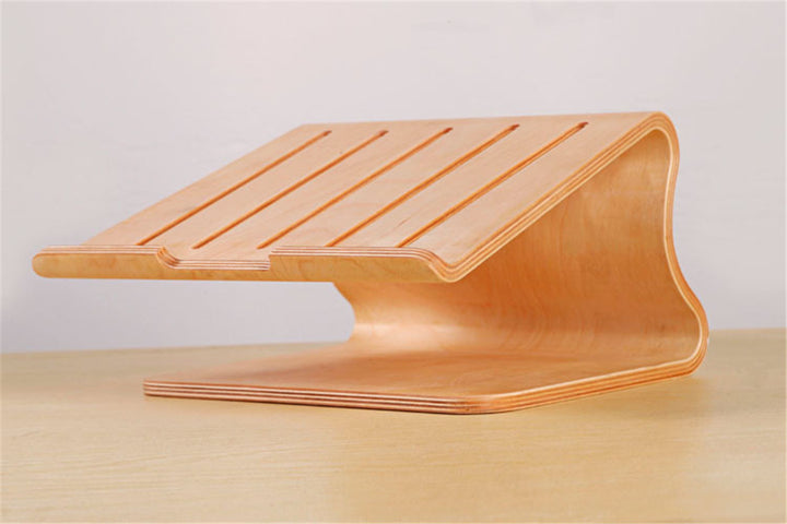 Compatible with Apple, Laptop Radiator Macbook Cooling Base Wooden Laptop Cooling Bracket