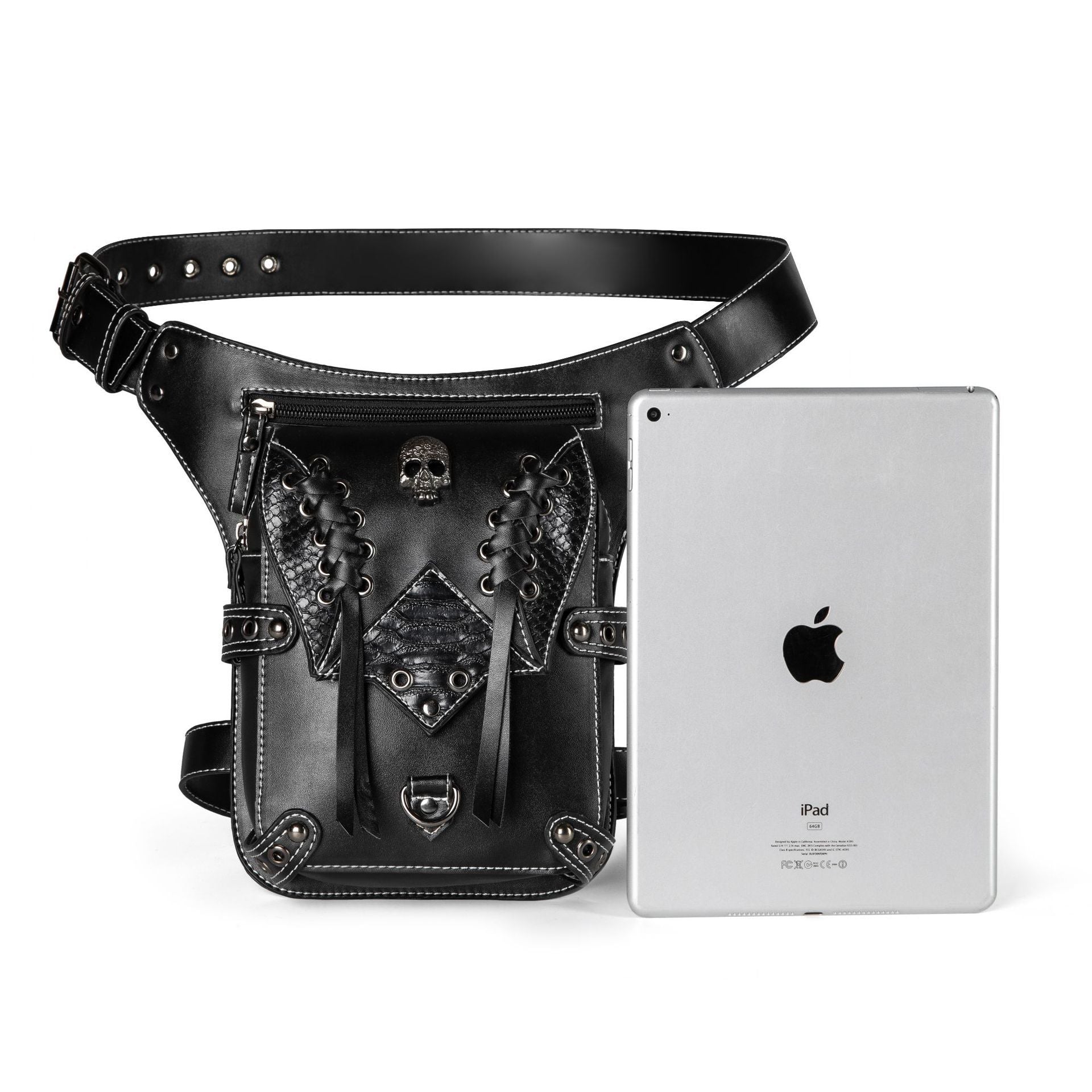 Outdoor Cycling Motorcycle Retro Waist Bag Men Fashion Shoulder Messenger Bag Female Mobile Phone Bag