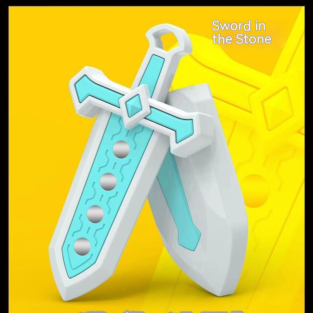 Sword Push Brand Decompression Toy Mini