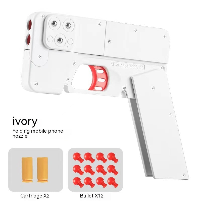 Folding Mobile Phone Gun Deformation Spray