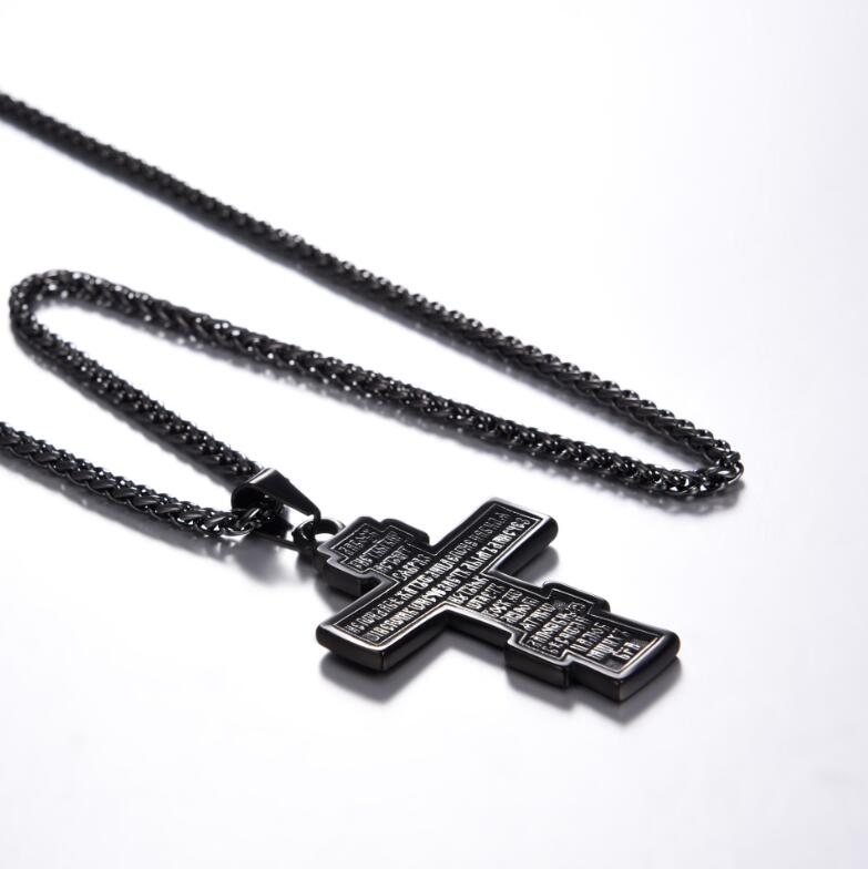 Cross Jesus Pendant Necklace