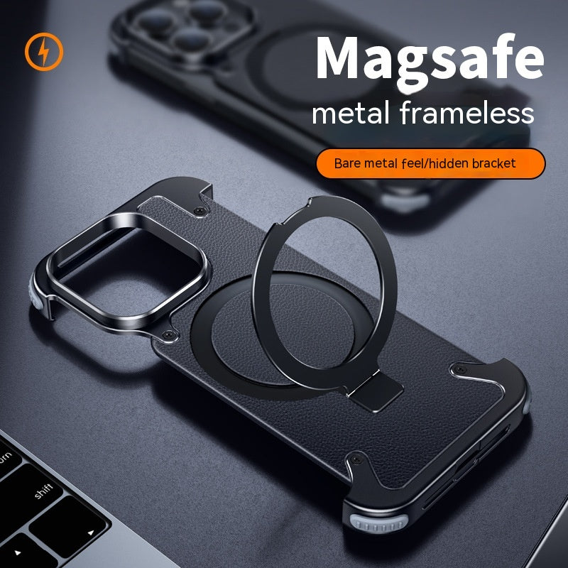 Metal Magnetic Frameless Multifunctional Protective Cover Phone Case