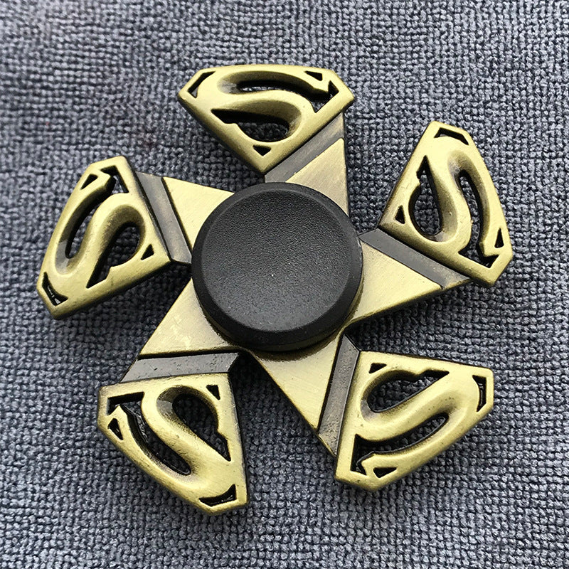 Bronze Alloy Fingertip Gyro Relieving Spinning Top Rotating Hand Spinner