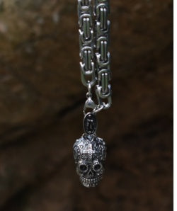 Gothic Skull Necklace Skull Pendant