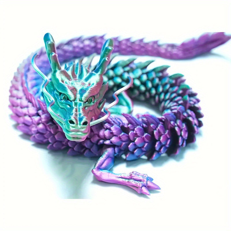 Chinese Dragon Gift 3D Printing Creative Hand-made Car Decoration