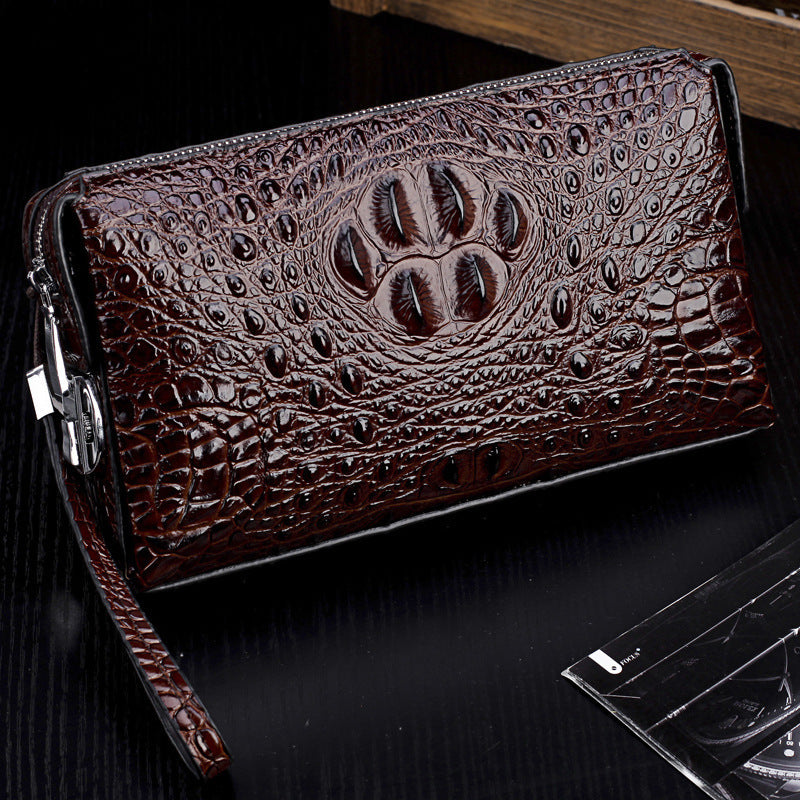 Password lock anti-theft wallet men bag