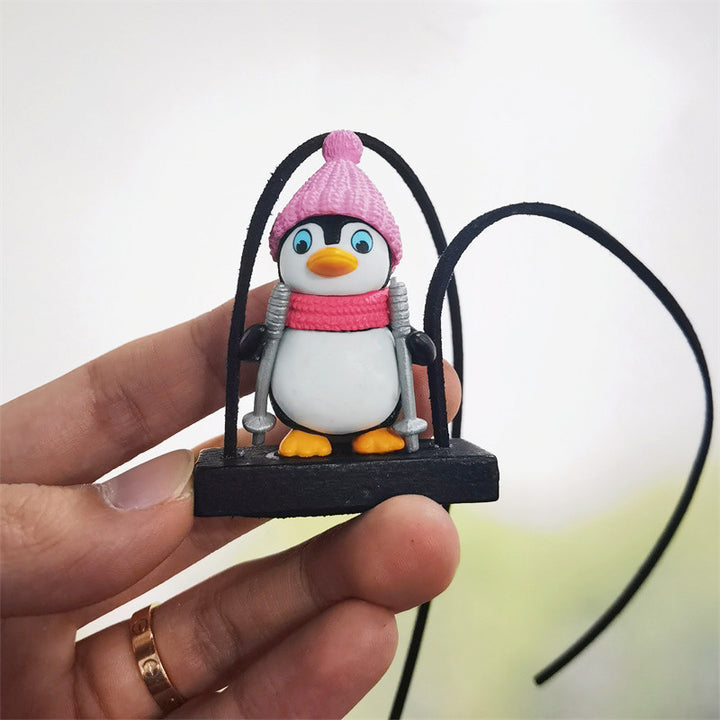 Swing Penguin Car Pendant Decoration Articles