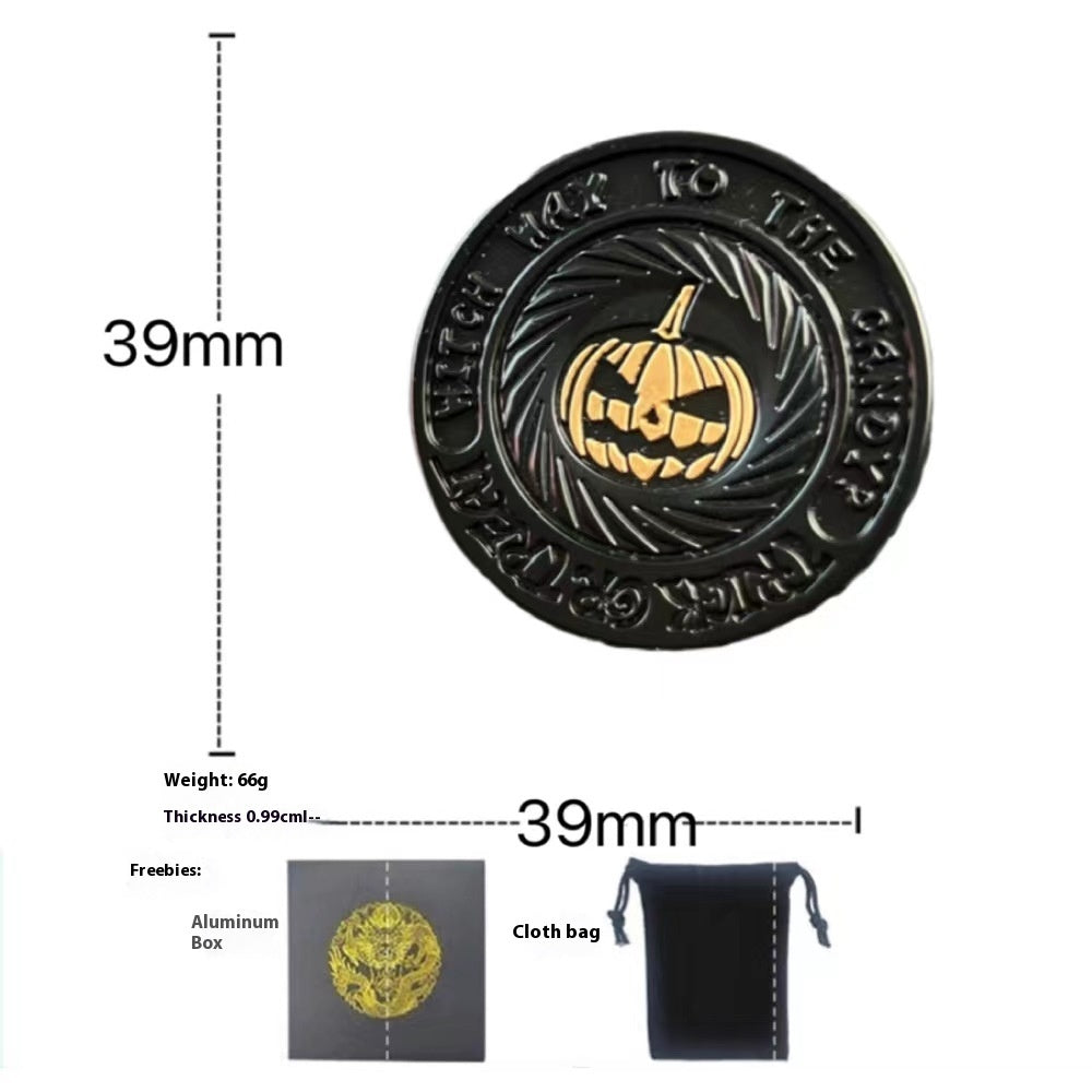 Milk-in-water Pumpkin EDC Push Brand Black Gold Decompression Artifact Toy