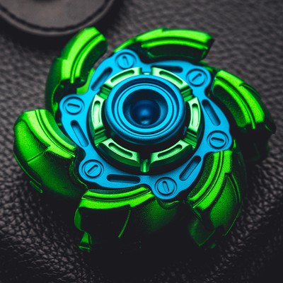 Fidget Spinner EVA Decompression Artifact Black Technology Toy