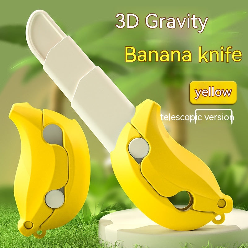 Mini Banana Radish Knife Decompression Toy