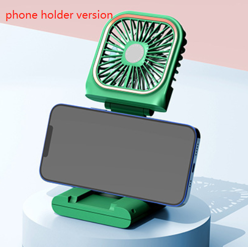 Hands-free Neck-Fan Band Hands-Free Hanging USB Rechargeable Dual Cooling Fan Mini Air Cooler Summer Portable Foldable Fan