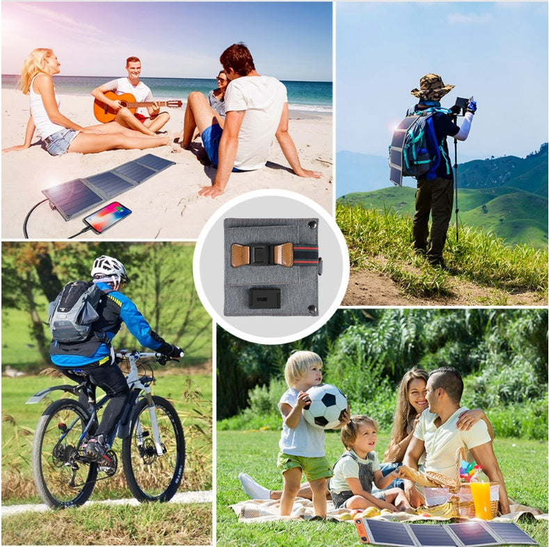 Mobile phone tablet solar charger