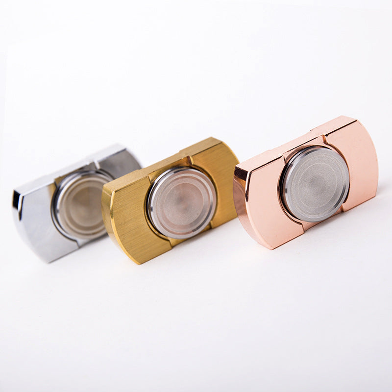 Fidget Spinner Stainless Steel Small Square