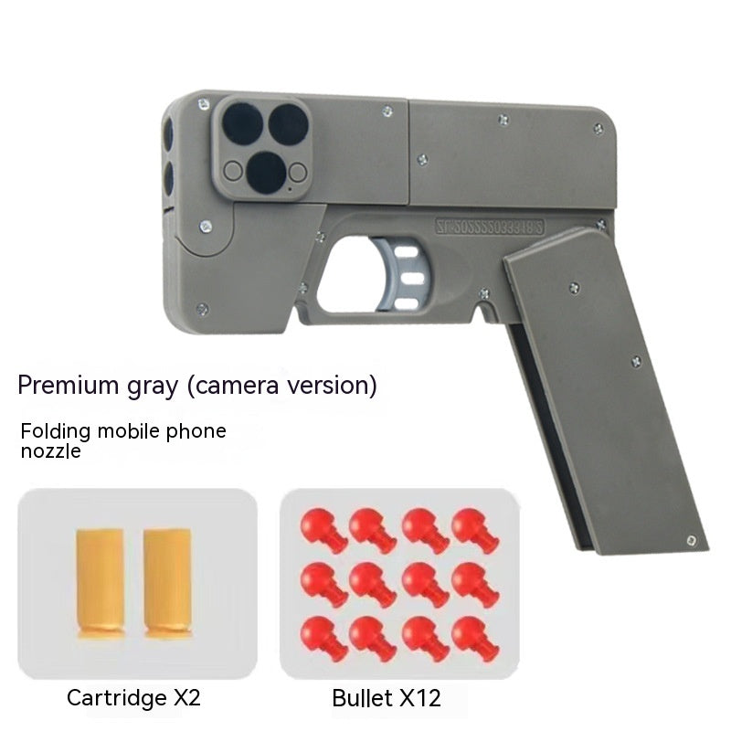 Folding Mobile Phone Gun Deformation Spray