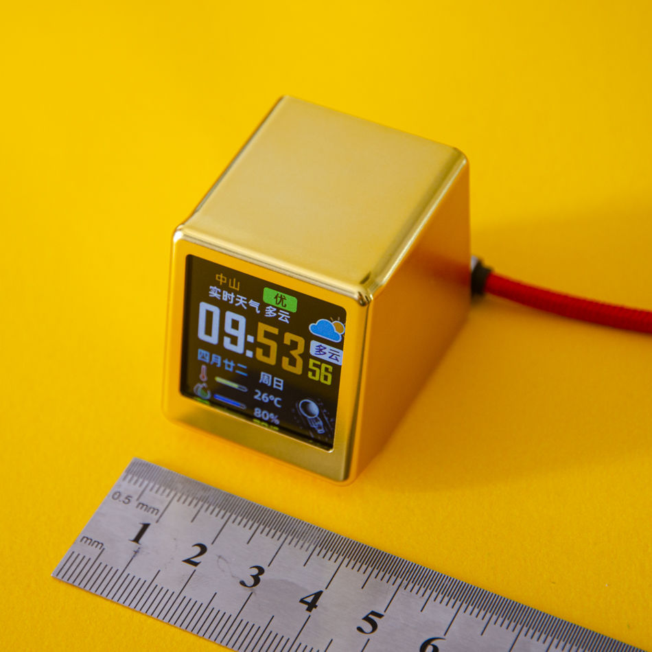 WiFi Desktop Weather Temperature And Humidity Clock