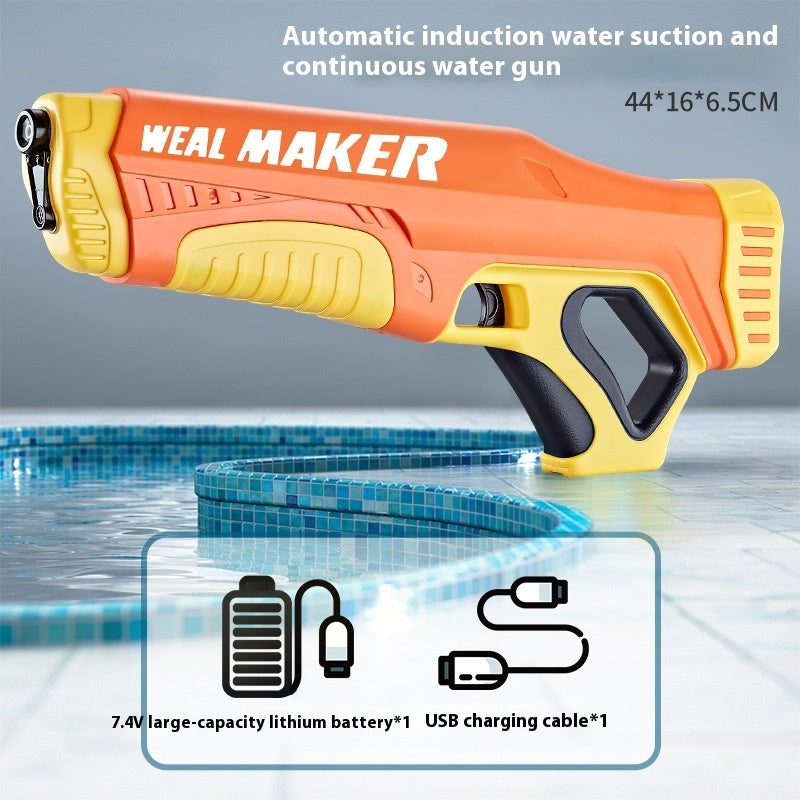 Dinosaur Electric Water Gun Waterproof Automatic Water-absorbing Water-playing Toy