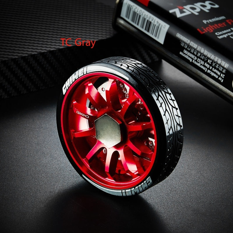 Aluminum Alloy Wheel Hub Fingertip Gyro EDC Decompression Decompression Ornaments