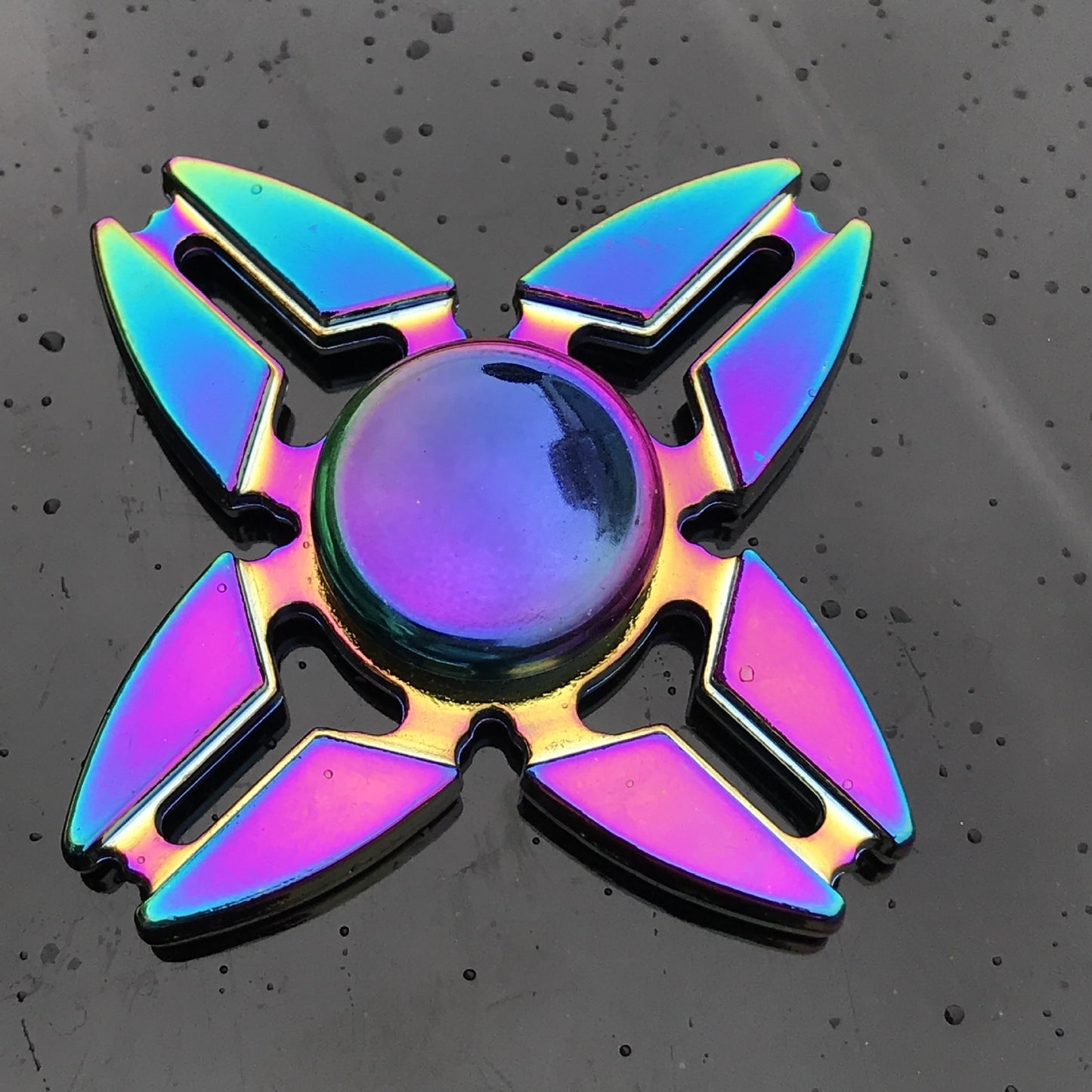 High-speed Spinning Metal Fidget Spinner Decompression Toy