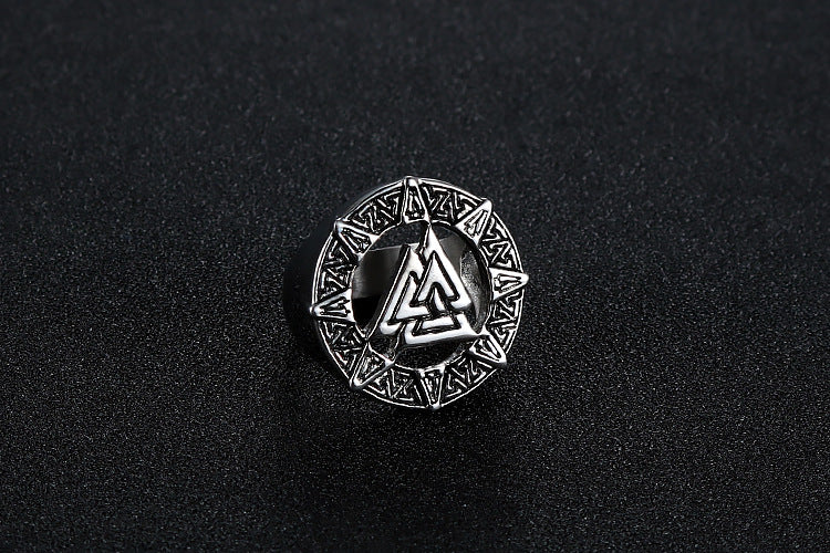 Viking warrior men's ring