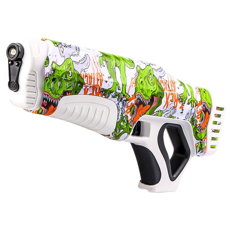 Dinosaur Electric Water Gun Waterproof Automatic Water-absorbing Water-playing Toy